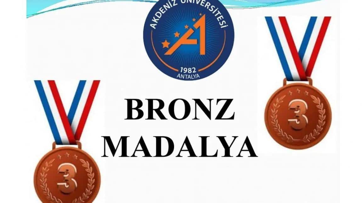 27. Ulusal Matematik Olimpiyatında Öğrencimiz Bronz Madalya Kazandı